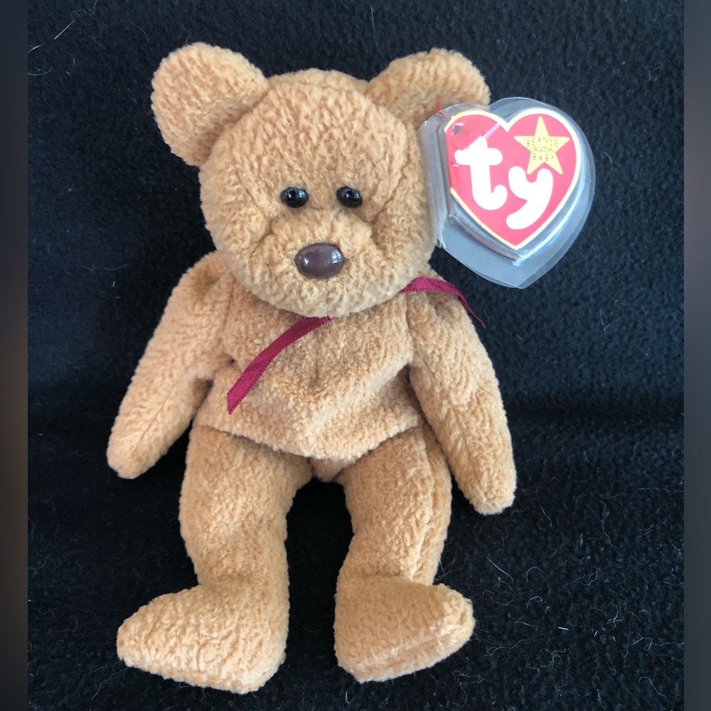 Ty Beanie Baby Original - Curly the Bear